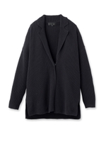 ボタンカーディガン/ブルー系(094)