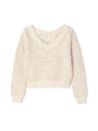 FANCY FLUFFY KNIT/ホワイト(030)