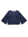 LACE TOPS/ネイビー