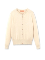 MIXボタンカーディガン/ブルー(092)