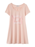 S/S TEE DRESS HEAVEN 27/LTPINK