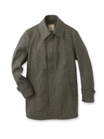 シャークスキン サイトス ステンカラーコート/ブルー系(094)