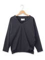 ドロップショルダーオーバーシャツ/ネイビー(093)