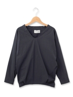 ドロップショルダーオーバーシャツ/ネイビー(093)