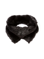 フェイクファースヌード/ブラック(010)