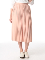 プリーツガウチョパンツ/ピンク