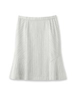 ストライプマーメイドスカート/ホワイト(301)