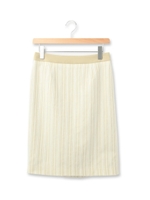 ランダムストライプタイトスカート/ライトベージュ(351)