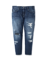 6ポケット ダメージデニム/ブルー系(094)