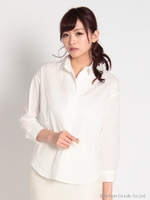 プルオーバーブラウス/ネイビー