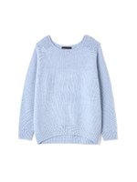 ホールガーメントニット/ブルー(110)