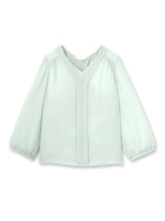 Vネックタックシャツ/アイボリー(004)