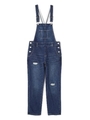 10 OZ DENIMサロペット/ホワイト(030)