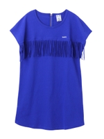 FRINGE DRESS/アッシュ