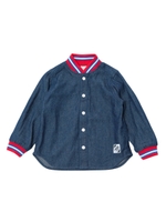 SPRING DENIM L/S SHIRTS(12M〜3T)/LTINDIGO