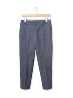 デニムセンタープレスストレッチパンツ/ネイビー(093)