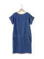 デニムドットワンピース/ライトブルー(091)