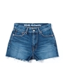 【X-girl Jean】CUT OFF DENIM SHORT PANTS/ライトインディゴ