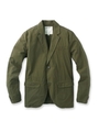 コットンギャバジャケット/カーキ系(028)