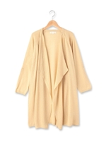 トッパーロングカーディガン/ライトベージュ(051)