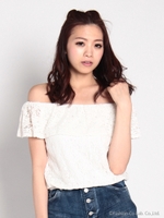 フリルレースプルオーバー/オフホワイト