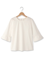 フレア袖ブラウス/オフホワイト(003)