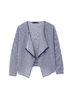 リネンニット羽織/ホワイト(030)