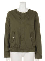 【MIMPI】ノーカラーブルゾン/KHA