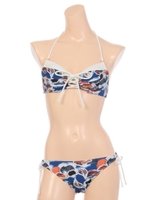 【MURUA】veinフラワー/ホワイト