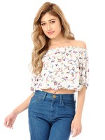 刺繍トップス/BEIGE