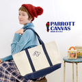 PARROTT CANVAS（パロットキャンバス）MEDIUM TOTE BAG［SOLID ENBROIDER］ 