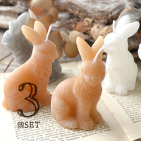 RABBIT キャンドルカーム［SS/3個セット］