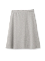 [L]ハイツイストフレアミディスカート/ライトグレー(911)