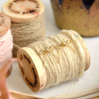 ribbon tie ピアス