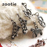 アンティークワーク・ヌーピアス