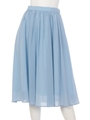 エアリーカラースカート/ライトブルー