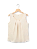 サテンドレープタンクトップ/イエロー系(030)