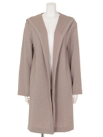 フード付きガウン/WHITE LT