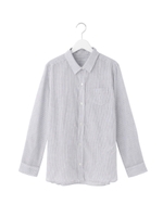 綿混ボイルシャツ/ホワイト系(302)