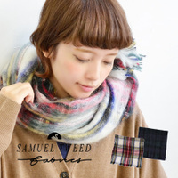 Samuel Tweed（サミュエルツイード）チェックストール