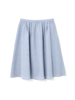 エアリーシャンブレーフレアスカート/ブルー(110)