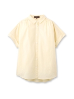 ソフトブロードシャツ/レモンイエロー(031)