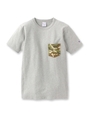 ◆チャンピオン別注 ポケットつきTシャツ/グレー(012)