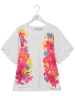 【adidas by Stella McCartney】ESS フラワー 半袖Tシャツ/WHT