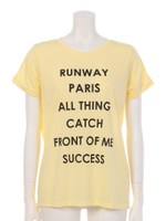 【anap mimpi】袖切り替えTシャツ/GRN