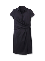 ラッフルクロスワンピース/ダークオリーブ(029)