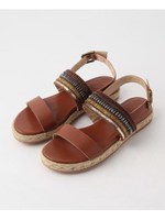 ne Quittez pas(ヌキテパ)  ビーズ エスパ サンダル/Black