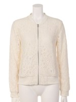 【anap mimpi】ラッセルレースブルゾン/IV