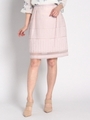 カットジャカードタイトスカート/ピンク系