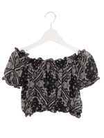 シアーバンダナオフショル/ホワイト